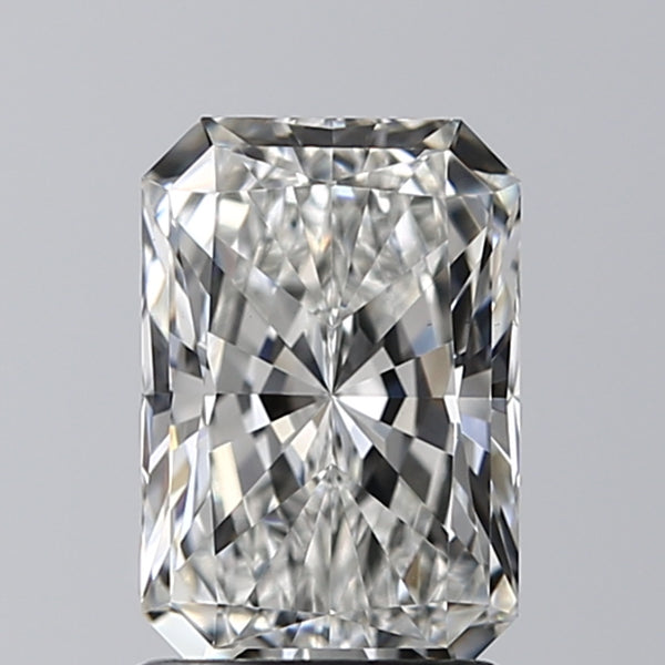 Lab-Grown 1.56 Carat Radiant Cut Diamond color G Clarity VVS2, precious stones, engagement diamonds