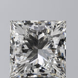 Lab-Grown 4.01 Carat Princess Cut Diamond color G Clarity VS2, precious stones, engagement diamonds