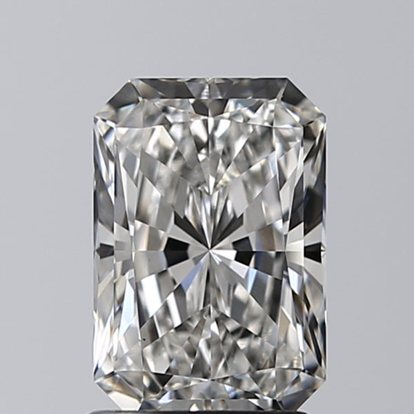 Lab-Grown 1.53 Carat Radiant Cut Diamond color G Clarity VS1, precious stones, engagement diamonds