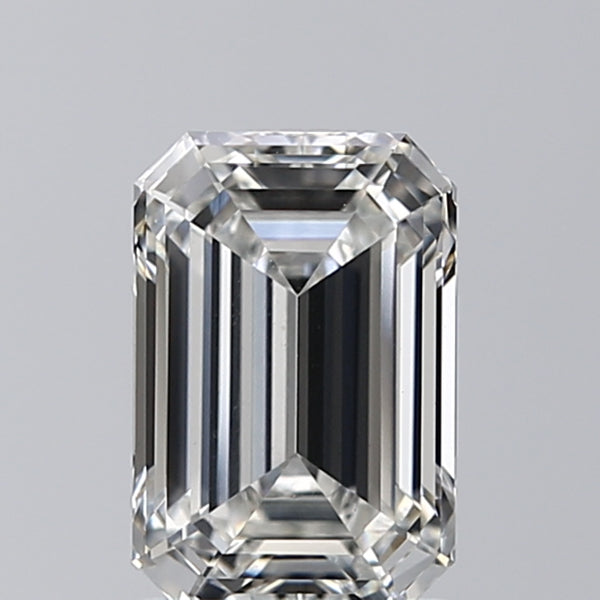 Lab-Grown 1.53 Carat Emerald Cut Diamond color G Clarity VS1, precious stones, engagement diamonds