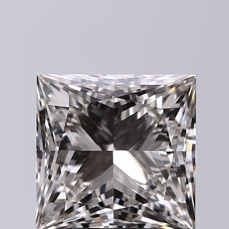 Lab-Grown 3.01 Carat Princess Cut Diamond color I Clarity VS1, precious stones, engagement diamonds