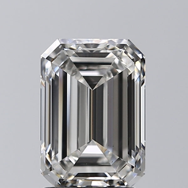 Lab-Grown 2.20 Carat Emerald Cut Diamond color G Clarity VS1, precious stones, engagement diamonds