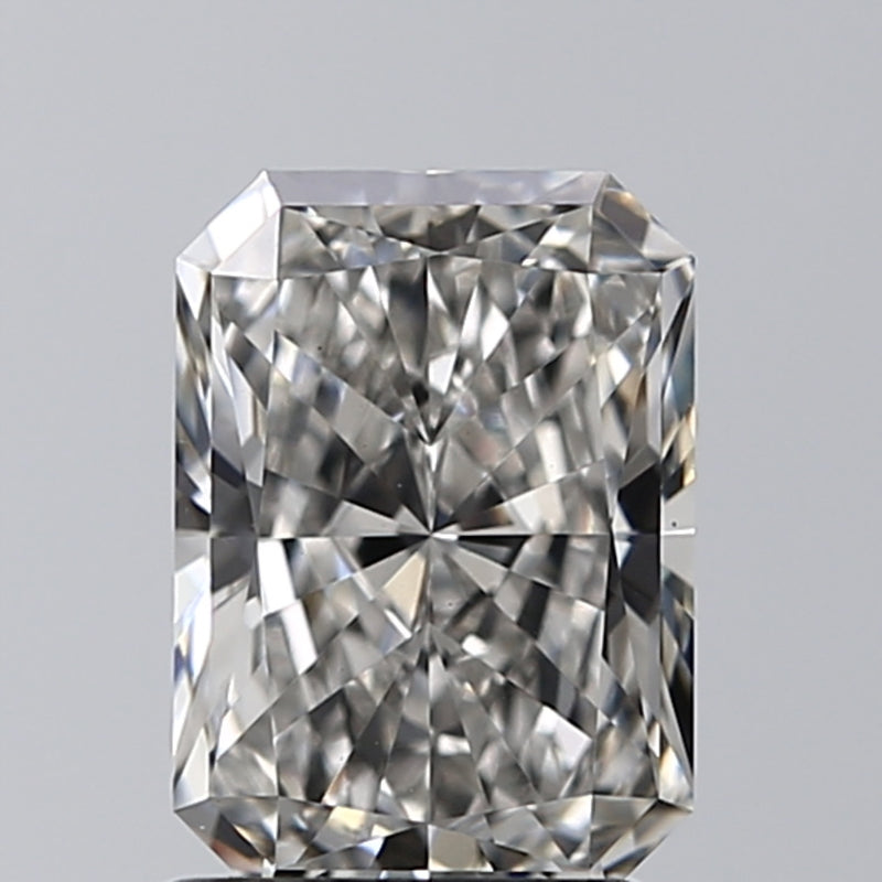 Lab-Grown 1.56 Carat Radiant Cut Diamond color H Clarity VS1, precious stones, engagement diamonds