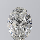 Lab-Grown 2.70 Carat Oval Shape Diamond color G Clarity VVS2, precious stones, engagement diamonds