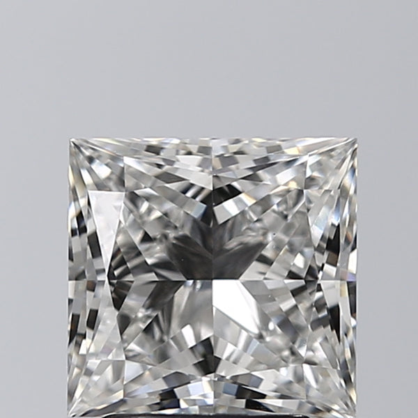 Lab-Grown 2.50 Carat Princess Cut Diamond color G Clarity VS1, precious stones, engagement diamonds