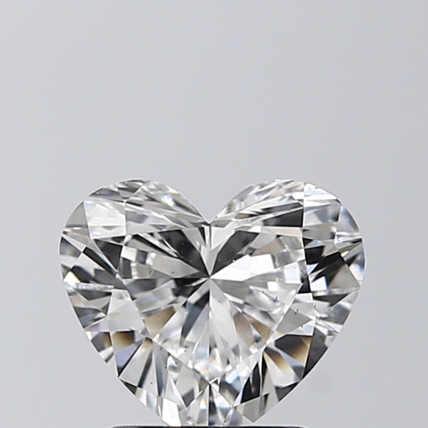 Lab-Grown 1.50 Carat Heart Shape Diamond color F Clarity VS2, precious stones, engagement diamonds