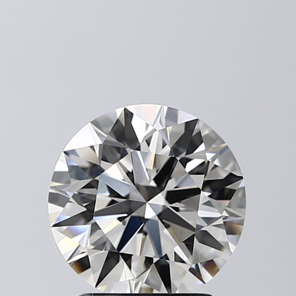 Lab-Grown 2.01 Carat Round Brilliant Diamond color G Clarity VVS2, precious stones, engagement diamonds