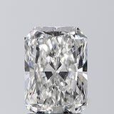 Lab-Grown 1.54 Carat Radiant Cut Diamond color G Clarity VS2, precious stones, engagement diamonds