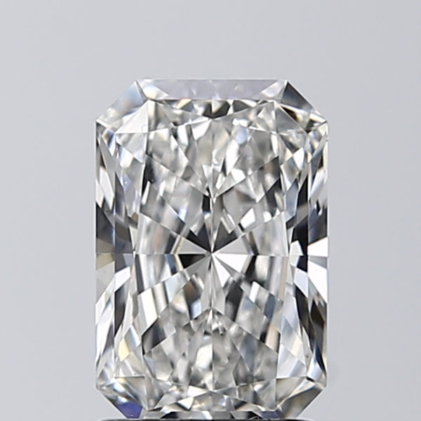 Lab-Grown 1.58 Carat Radiant Cut Diamond color G Clarity VS1, precious stones, engagement diamonds