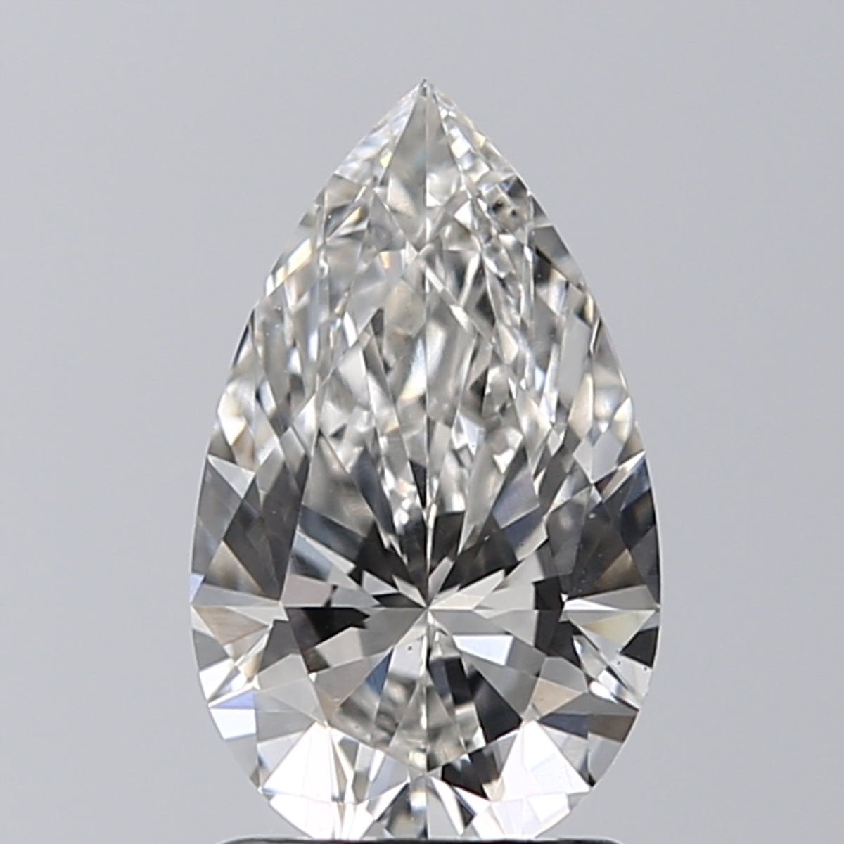 Lab-Grown 1.55 Carat Pear Shape Diamond color G Clarity VS1, precious stones, engagement diamonds