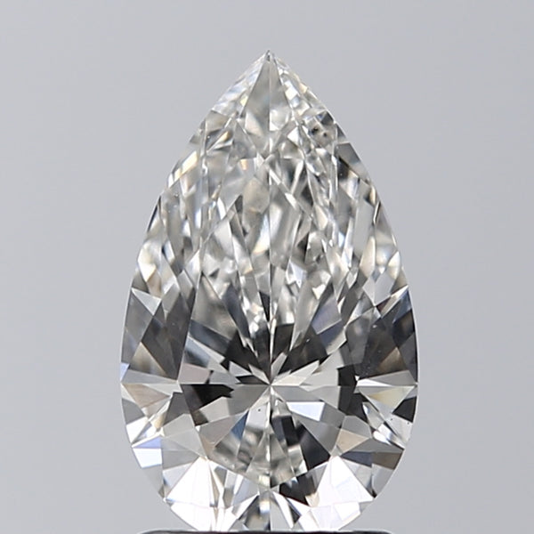 Lab-Grown 1.55 Carat Pear Shape Diamond color G Clarity VS1, precious stones, engagement diamonds