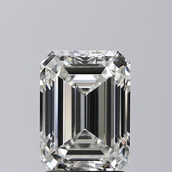 Lab-Grown 2.01 Carat Emerald Cut Diamond color G Clarity VS1, precious stones, engagement diamonds