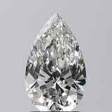 Lab-Grown 1.52 Carat Pear Shape Diamond color G Clarity SI1, precious stones, engagement diamonds