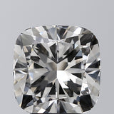 Lab-Grown 3.71 Carat Cushion Modified Brilliant Cut Diamond color G Clarity VS2, precious stones, engagement diamonds