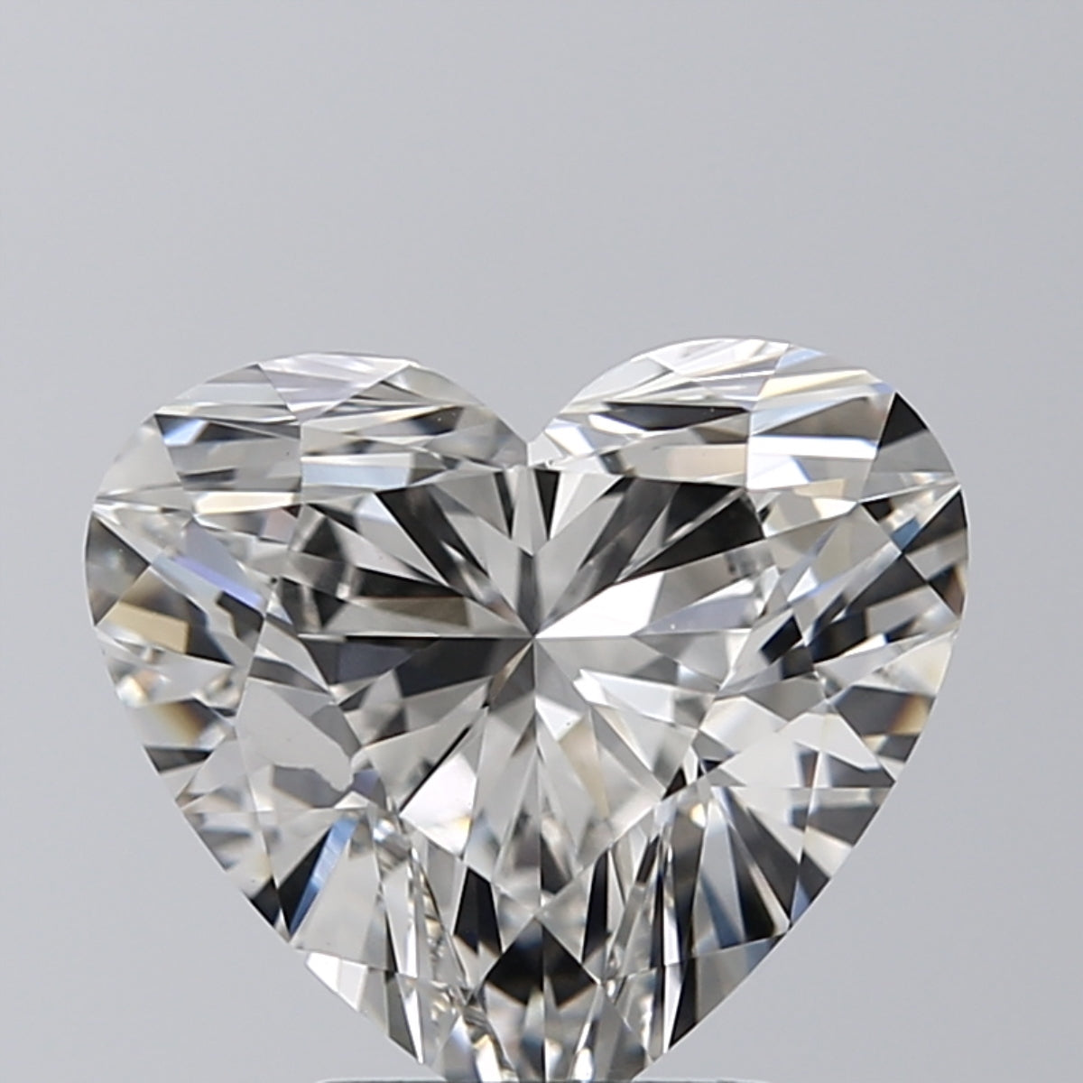 Lab-Grown 3.06 Carat Heart Shape Diamond color H Clarity VVS2, precious stones, engagement diamonds