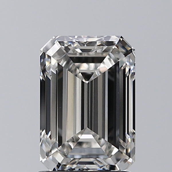 Lab-Grown 1.65 Carat Emerald Cut Diamond color G Clarity VS1, precious stones, engagement diamonds
