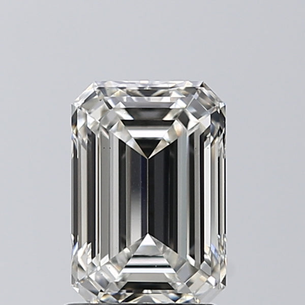 Lab-Grown 1.60 Carat Emerald Cut Diamond color G Clarity VS2, precious stones, engagement diamonds