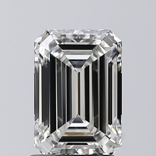 Lab-Grown 1.54 Carat Emerald Cut Diamond color F Clarity VVS2, precious stones, engagement diamonds