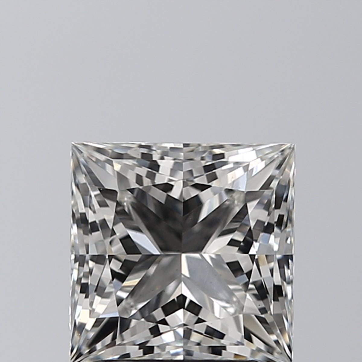 Lab-Grown 2.21 Carat Princess Cut Diamond color G Clarity VS1, precious stones, engagement diamonds