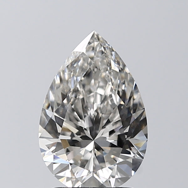 Lab-Grown 2.05 Carat Pear Shape Diamond color H Clarity VVS2, precious stones, engagement diamonds