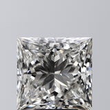 Lab-Grown 4.02 Carat Princess Cut Diamond color H Clarity VS2, precious stones, engagement diamonds