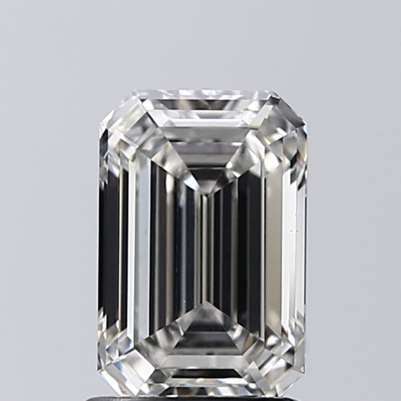 Lab-Grown 1.50 Carat Emerald Cut Diamond color G Clarity VS1, precious stones, engagement diamonds