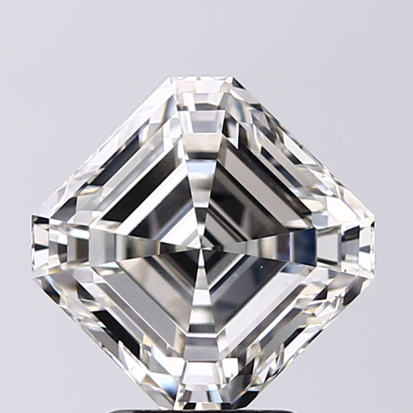 Lab-Grown 3.51 Carat Asscher Cut Diamond color H Clarity VS1, precious stones, engagement diamonds