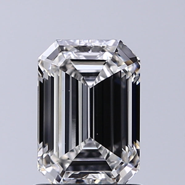 Lab-Grown 1.20 Carat Emerald Cut Diamond color F Clarity VS1, precious stones, engagement diamonds