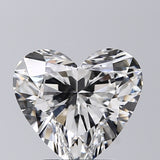 Lab-Grown 2.31 Carat Heart Shape Diamond color F Clarity VS1, precious stones, engagement diamonds