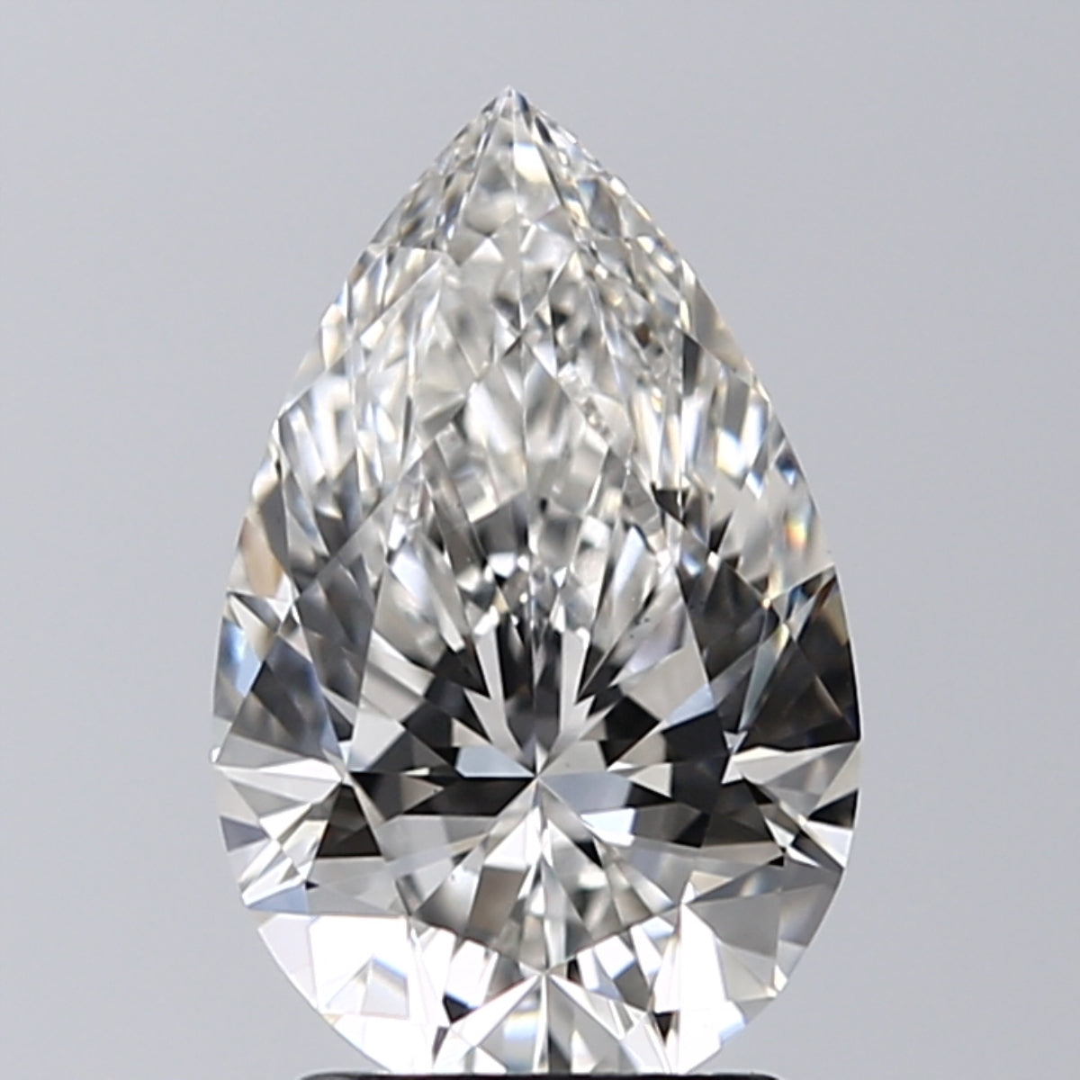 Lab-Grown 2.12 Carat Pear Shape Diamond color G Clarity VS1, precious stones, engagement diamonds