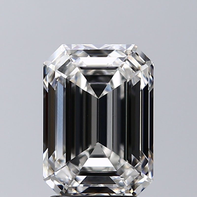 Lab-Grown 3.02 Carat Emerald Cut Diamond color G Clarity VS1 With GIA Certificate, precious stones, engagement diamonds