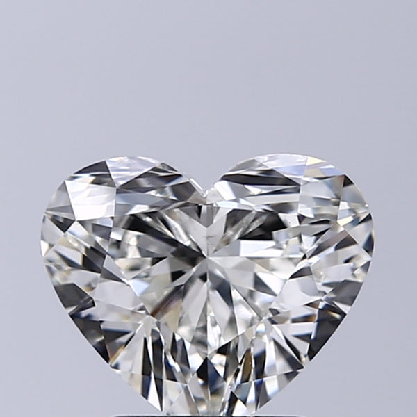 Lab-Grown 2.02 Carat Heart Shape Diamond color G Clarity VS2, precious stones, engagement diamonds