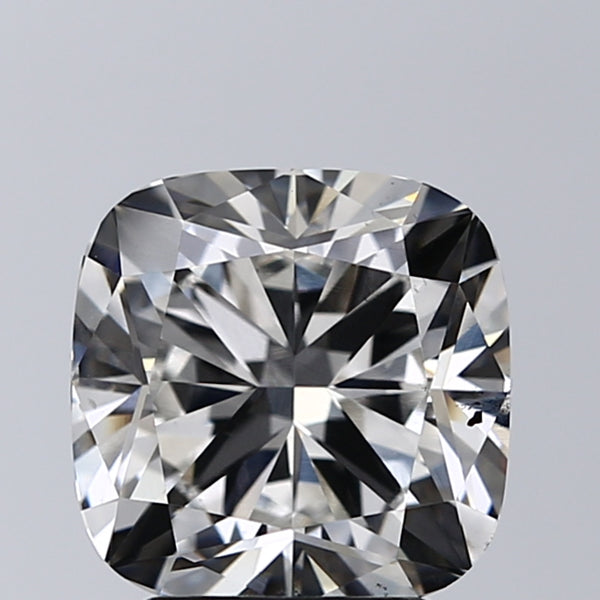 Lab-Grown 3.03 Carat Cushion Modified Brilliant Cut Diamond color G Clarity VS2, precious stones, engagement diamonds