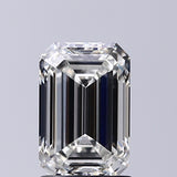 Lab-Grown 1.52 Carat Emerald Cut Diamond color G Clarity VS1, precious stones, engagement diamonds