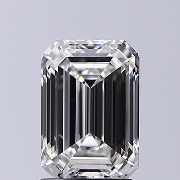 Lab-Grown 1.70 Carat Emerald Cut Diamond color G Clarity VS1, precious stones, engagement diamonds