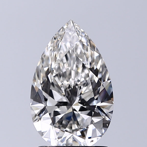 Lab-Grown 1.56 Carat Pear Shape Diamond color G Clarity VS1, precious stones, engagement diamonds