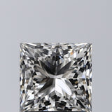 Lab-Grown 2.03 Carat Princess Cut Diamond color G Clarity VS2, precious stones, engagement diamonds