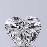 Lab-Grown 1.51 Carat Heart Shape Diamond color G Clarity VS1, precious stones, engagement diamonds