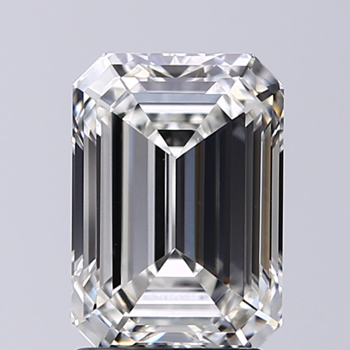 Lab-Grown 2.07 Carat Emerald Cut Diamond color G Clarity VVS2, precious stones, engagement diamonds