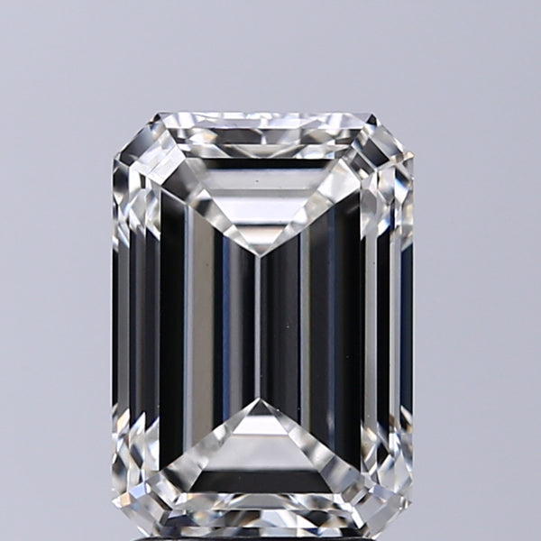 Lab-Grown 3.02 Carat Emerald Cut Diamond color G Clarity VS1 With GIA Certificate, precious stones, engagement diamonds
