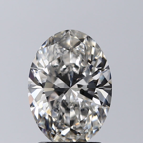 Lab-Grown 2.01 Carat Oval Shape Diamond color G Clarity VVS2, precious stones, engagement diamonds