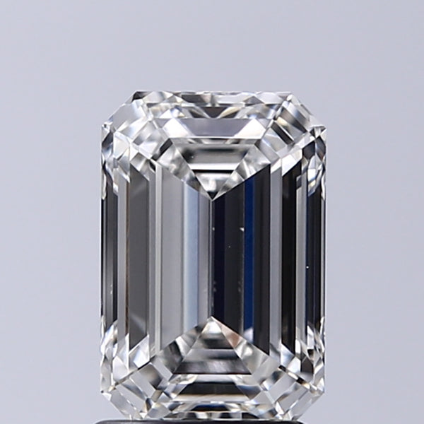 Lab-Grown 2.01 Carat Emerald Cut Diamond color G Clarity VS1, precious stones, engagement diamonds