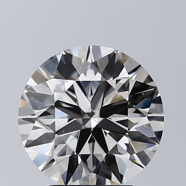 Lab-Grown 2.70 Carat Round Brilliant Diamond color G Clarity VS1, precious stones, engagement diamonds