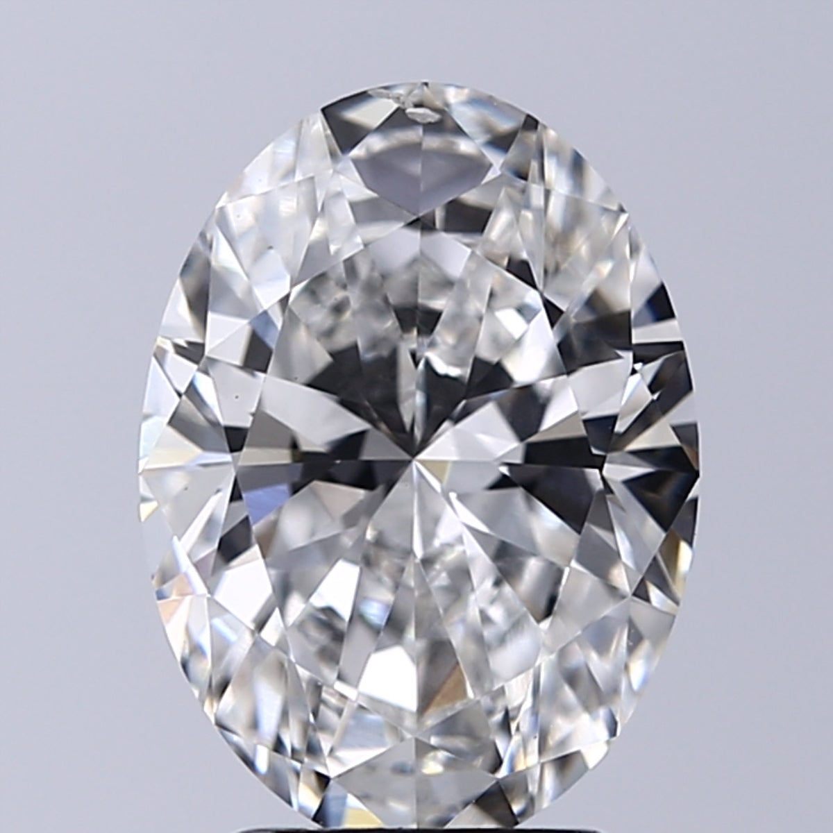 Lab-Grown 3.01 Carat Oval Shape Diamond color F Clarity SI1 With GIA Certificate, precious stones, engagement diamonds