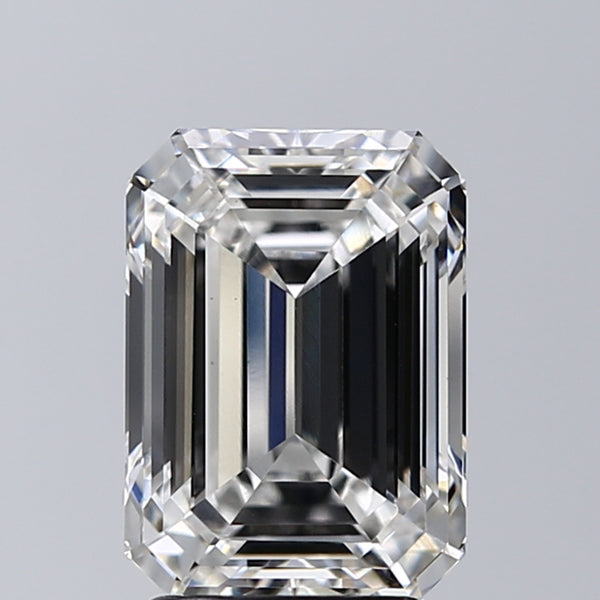 Lab-Grown 3.02 Carat Emerald Cut Diamond color F Clarity VS1 With GIA Certificate, precious stones, engagement diamonds