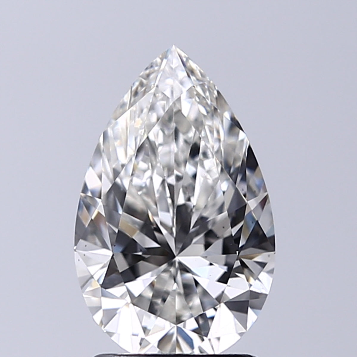 Lab-Grown 1.90 Carat Pear Shape Diamond color G Clarity VS1, precious stones, engagement diamonds