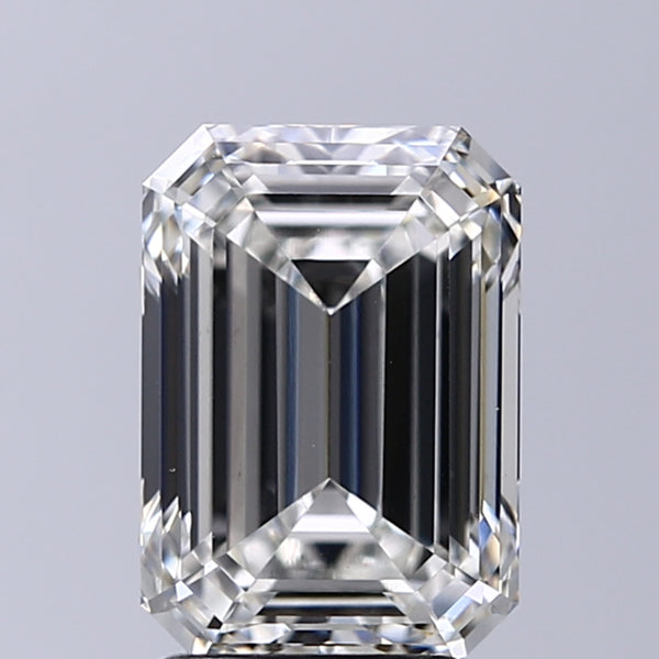 Lab-Grown 3.21 Carat Emerald Cut Diamond color H Clarity VS1 With GIA Certificate, precious stones, engagement diamonds