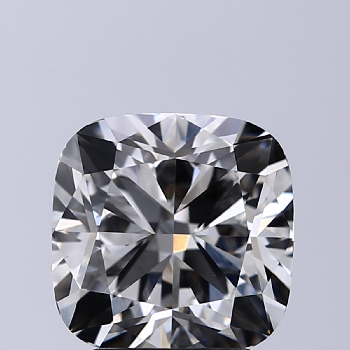 Lab-Grown 2.81 Carat Cushion Modified Brilliant Cut Diamond color G Clarity VS1, precious stones, engagement diamonds