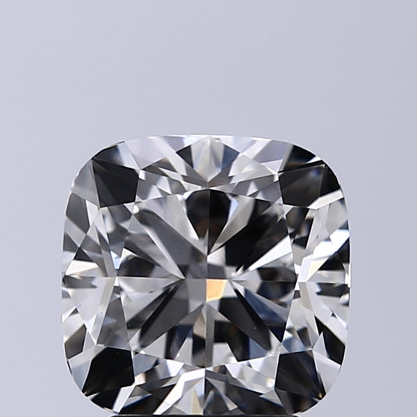 Lab-Grown 2.81 Carat Cushion Modified Brilliant Cut Diamond color G Clarity VS1, precious stones, engagement diamonds