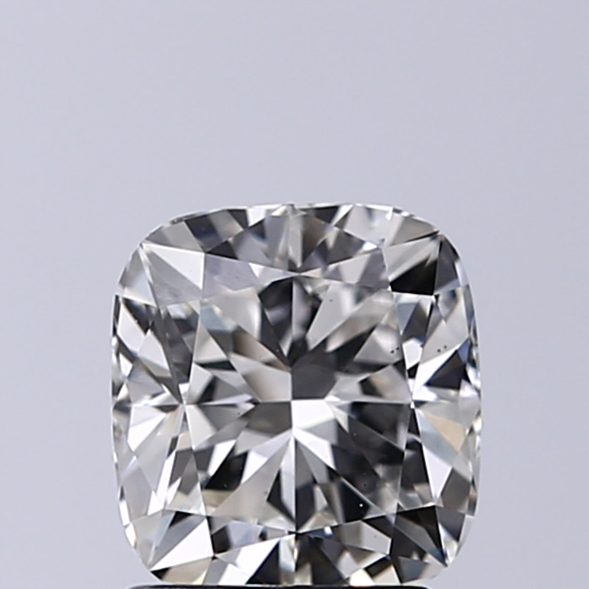Lab-Grown 1.52 Carat Cushion Modified Brilliant Cut Diamond color G Clarity VS2, precious stones, engagement diamonds